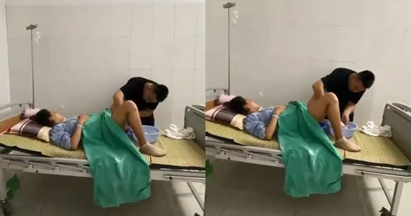 Mẹngực trần cho con bú tuyệt đẹp nhưng ai cũng chú ý hành động của chồng bên cạnh - 2