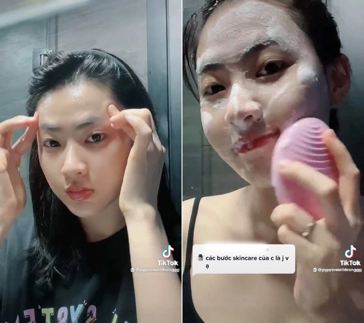 Minh trang cây táo nở hoa xinh đẹp hút hồn xem đến khâu skincare 7749 bước ai cũng hiểu - 5