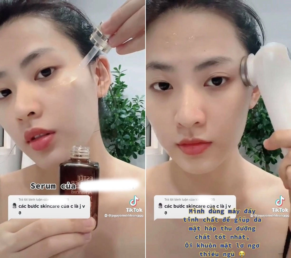 Minh trang cây táo nở hoa xinh đẹp hút hồn xem đến khâu skincare 7749 bước ai cũng hiểu - 10