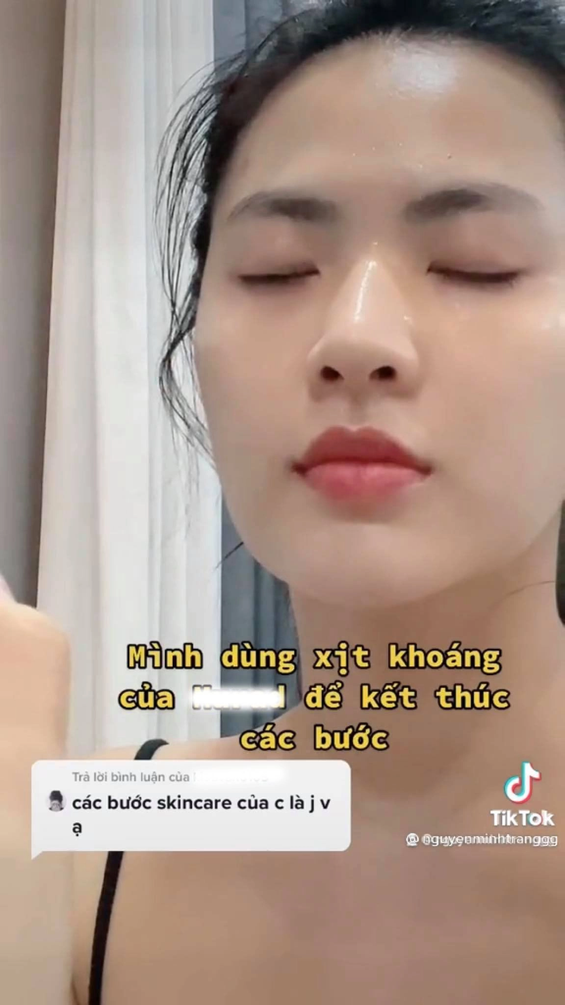 Minh trang cây táo nở hoa xinh đẹp hút hồn xem đến khâu skincare 7749 bước ai cũng hiểu - 11