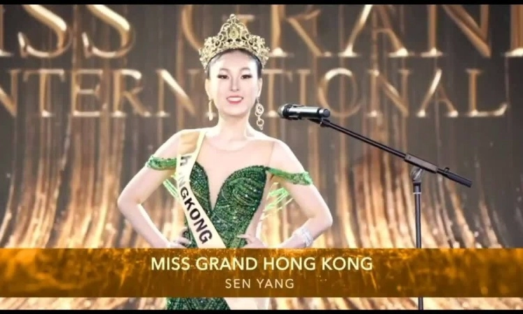 Miss grand international hoa hậu hongkong chơi trội diện bikini múa cột bốc lửa - 1