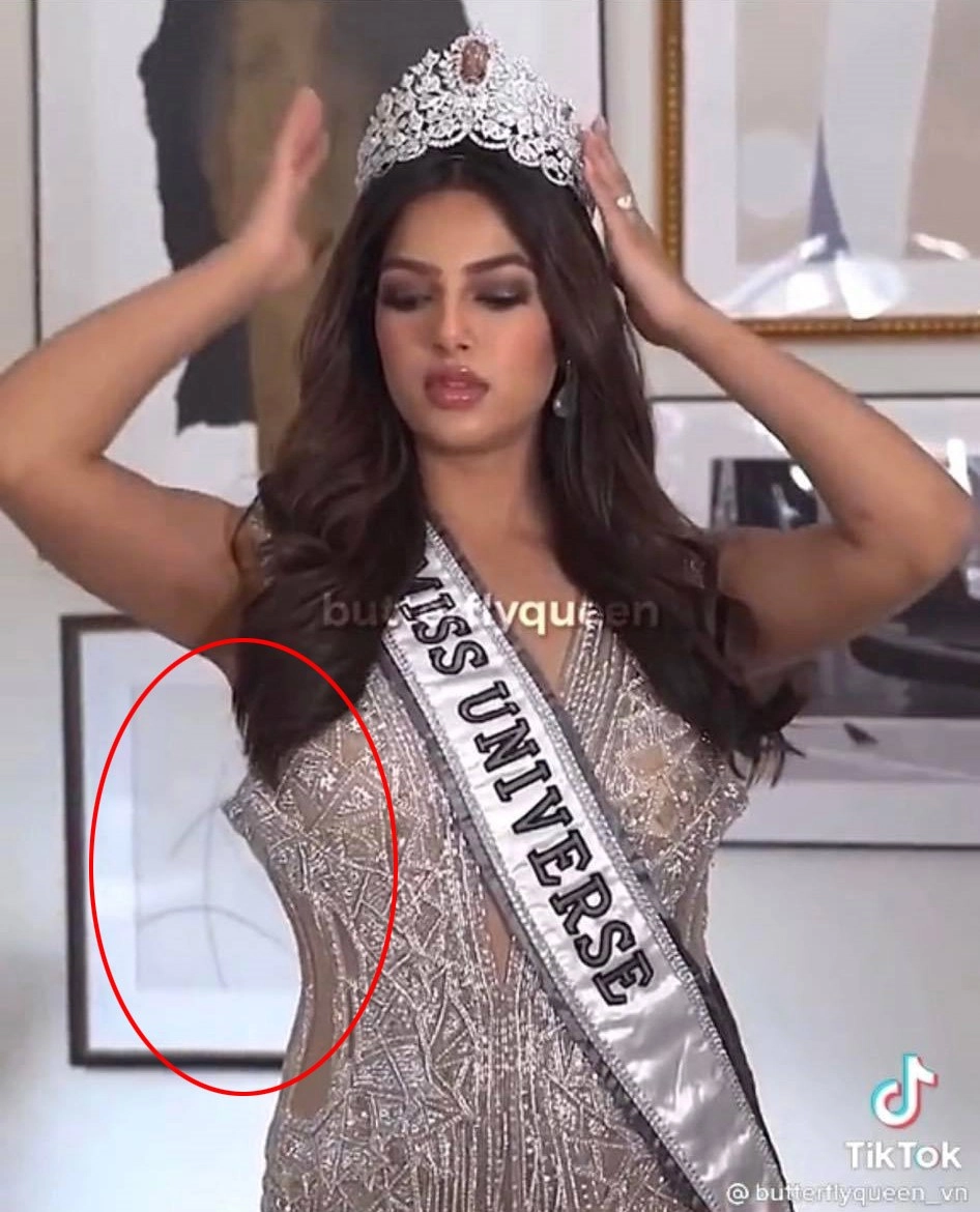 Miss universe 2021 thân hình phì nhiêu không gài nổi chiếc váy đăng quang 3 tháng trước - 4