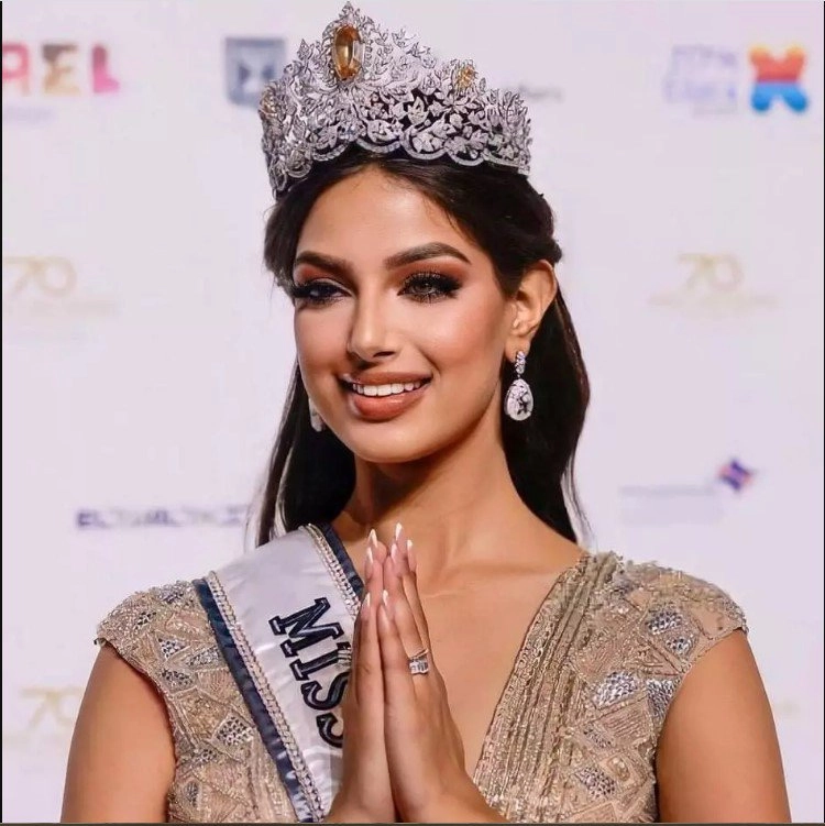 Miss universe 2021 thân hình phì nhiêu không gài nổi chiếc váy đăng quang 3 tháng trước - 6