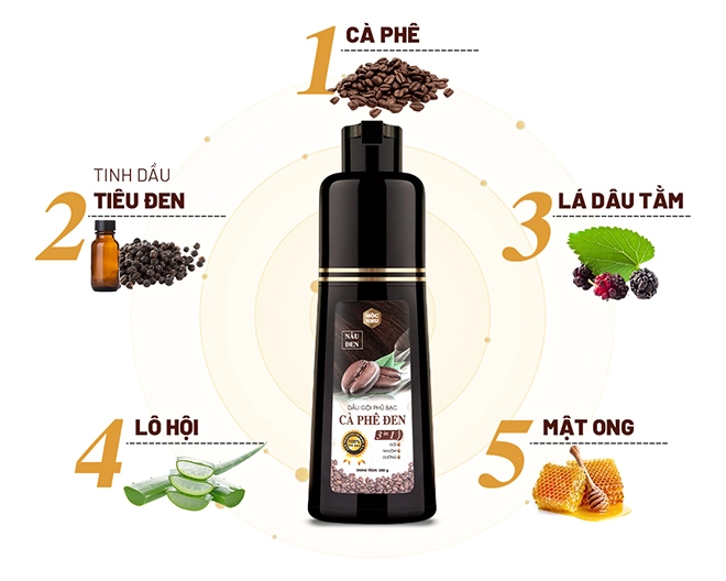 Mộc nhu lần đầu tiên ra mắt dầu gội phủ bạc cà phê đen - 2