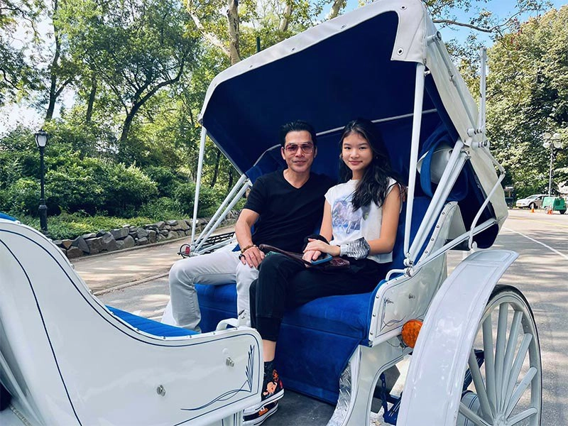 Mới đưa con sang mỹ 2 tháng hưởng cuộc sống sang chảnh trần bảo sơn đã muốn về việt nam - 16
