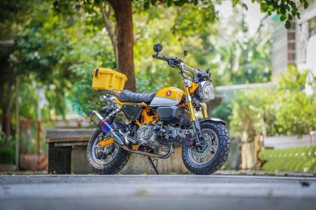 Monkey 125 đáng yêu với phong cách touring - 15