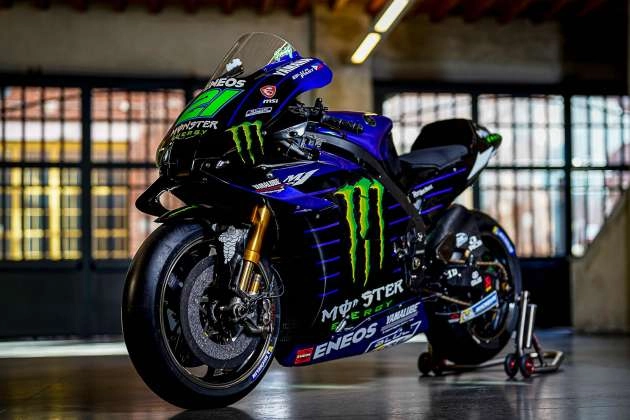 Monster energy yamaha motogp 2022 ra mắt màu sắc mới - 1