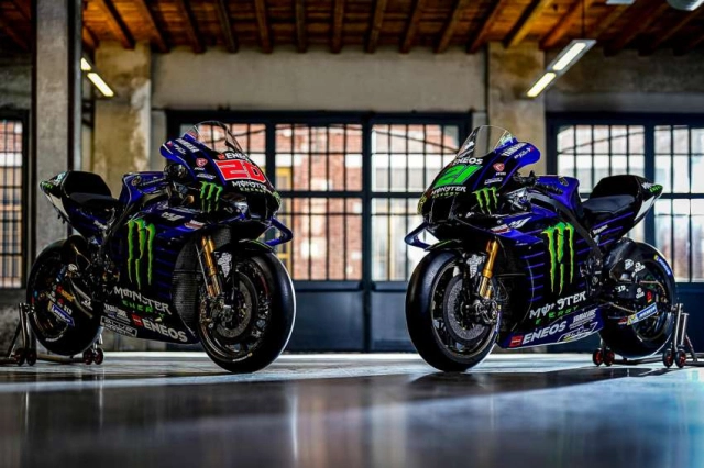 Monster energy yamaha motogp 2022 ra mắt màu sắc mới - 5