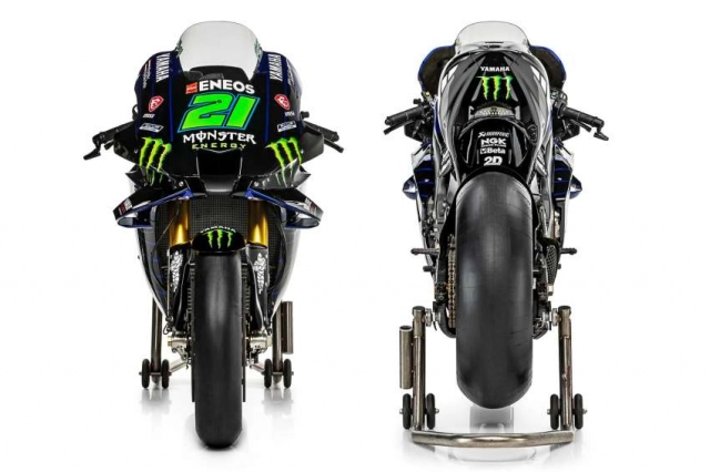 Monster energy yamaha motogp 2022 ra mắt màu sắc mới - 8