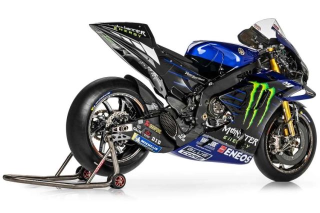 Monster energy yamaha motogp 2022 ra mắt màu sắc mới - 13