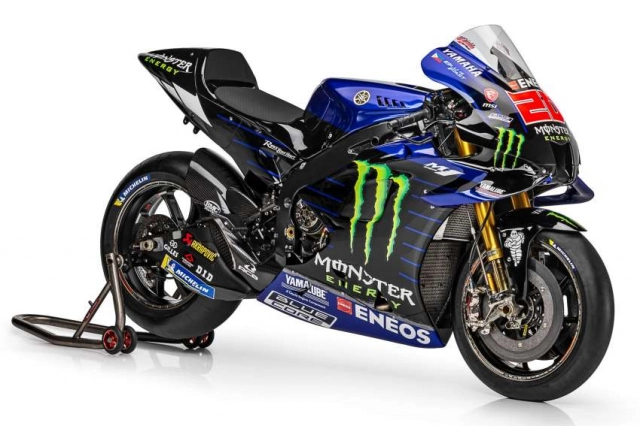Monster energy yamaha motogp 2022 ra mắt màu sắc mới - 14
