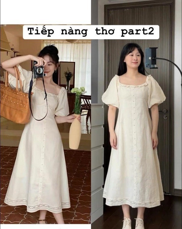 Một chiếc váy hai số phận cô gái chứng minh mua hàng online mà không hợp dáng thì cũng hỏng - 10