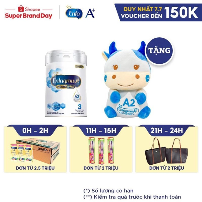 Mua cang nhieu nhan qua cang lon cùng enfa tại sự kiện của shopee - 2