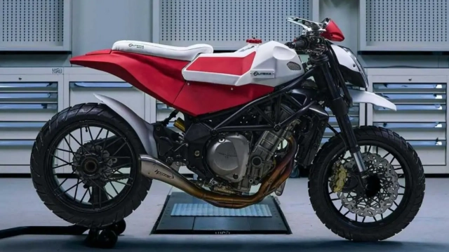 Mv agusta brutale độ thành scrambler độc nhất vô nhị - 1