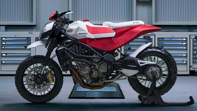 Mv agusta brutale độ thành scrambler độc nhất vô nhị - 3