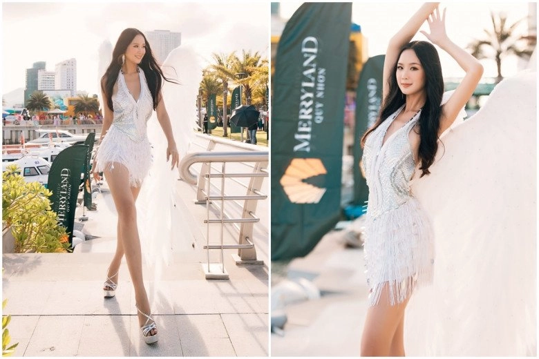 Mỹ nhân 1m85 hiếm có khó tìm của miss world vietnamchân dài như sếu vòng 3 vượt 90cm - 7