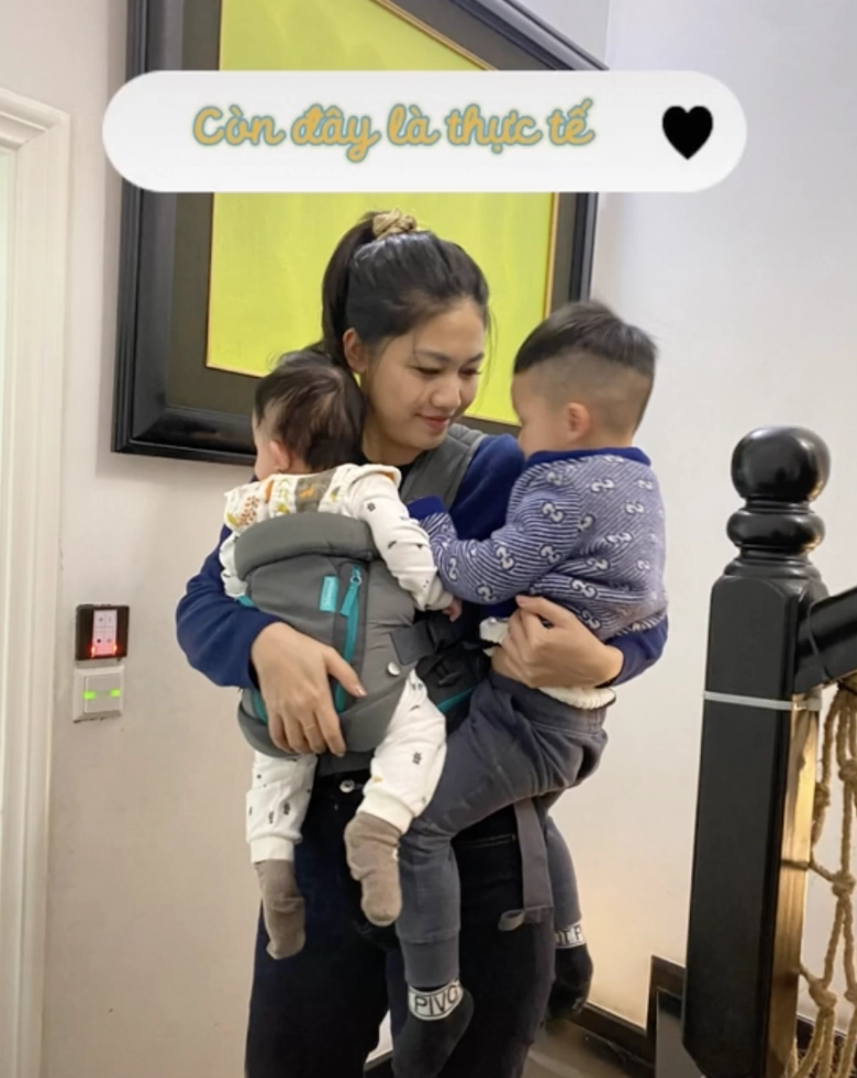 Mỹ nhân chỉ kém đỗ mỹ linh lấy chồng đại gia cảnh ở nhà nuôi con khác xa ảnh mạng - 8