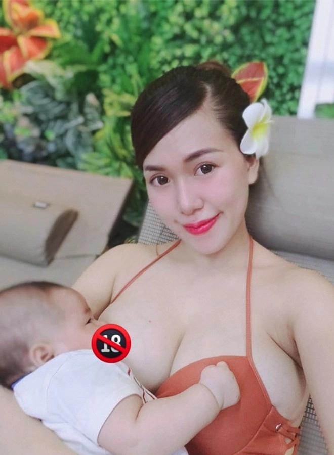 Mỹ nhân việt cho con bú võ hạ trâm lo banh cặp bưởi có người thấy ngực như đại bác - 6
