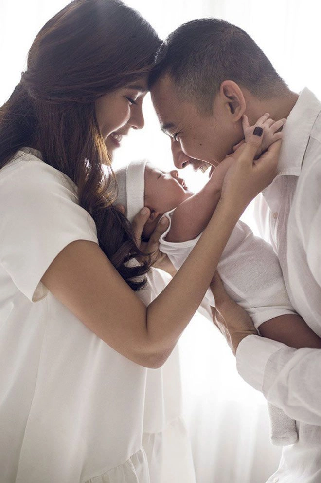 Mỹ nhân việt gây bão mạng vì loạt ảnh đẹp về tình mẫu tử - 4