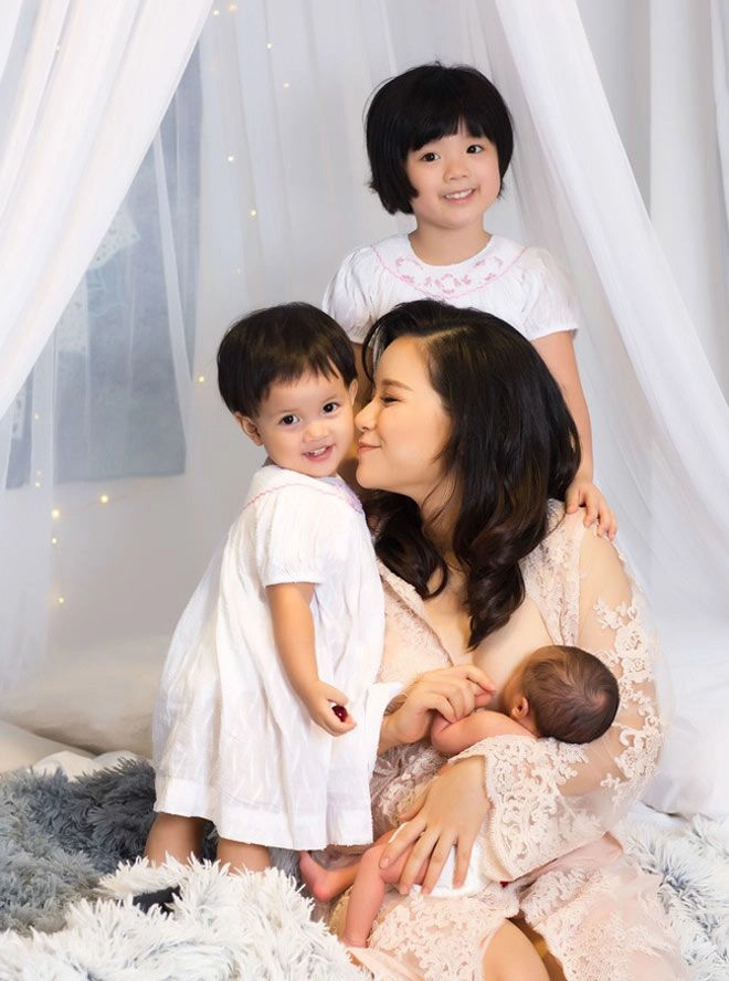 Mỹ nhân việt gây bão mạng vì loạt ảnh đẹp về tình mẫu tử - 7