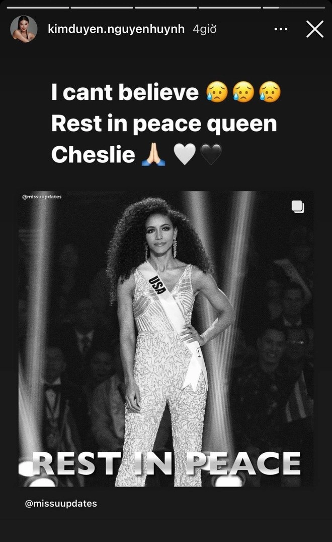 Nàng hậu từng là đối thủ của hoàng thuỳ tại miss universe 2017 qua đời - 4