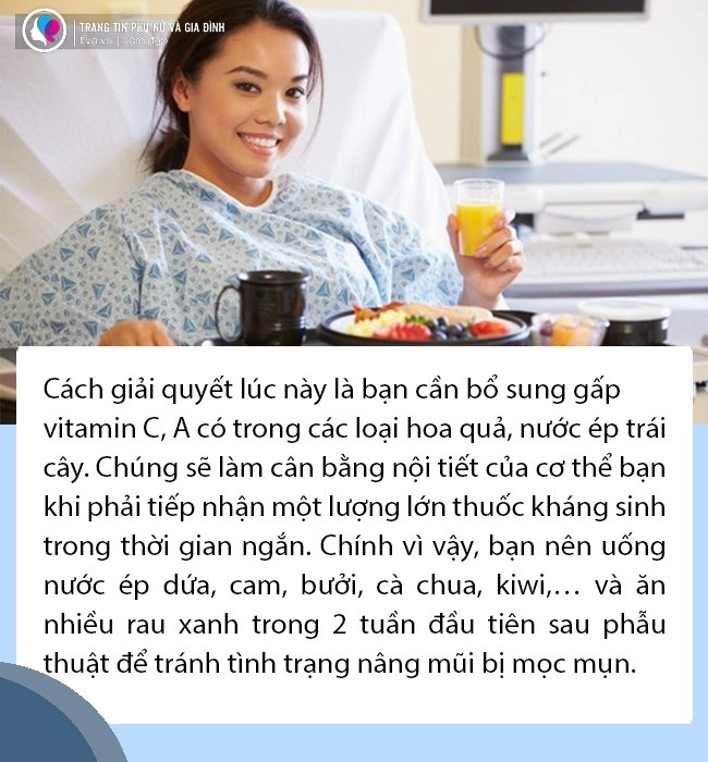 Nâng mũi xong về mụn nổi ầm ầm chị em bình tĩnh đọc kĩ bài viết này - 5