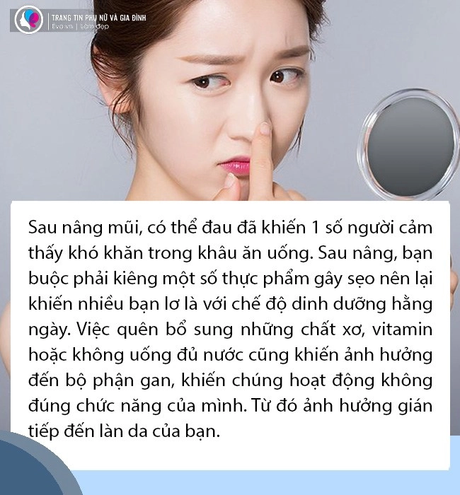 Nâng mũi xong về mụn nổi ầm ầm chị em bình tĩnh đọc kĩ bài viết này - 8