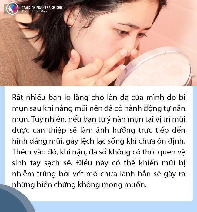 Nâng mũi xong về mụn nổi ầm ầm chị em bình tĩnh đọc kĩ bài viết này - 9