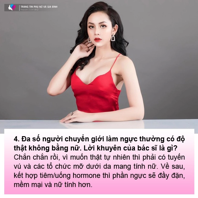 Nâng ngực dành cho người chuyển giới chuyên gia lưu ý để ngực vào form tự nhiên - 9