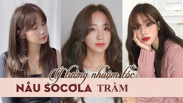 Nâu socola trầm màu tóc quốc dân phù hợp với mọi làn da - 1