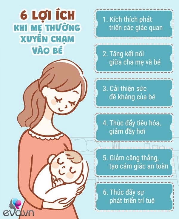 Nếu biết sớm những lợi ích thần kỳ này mẹ nên chạm vào con nhiều hơn - 2