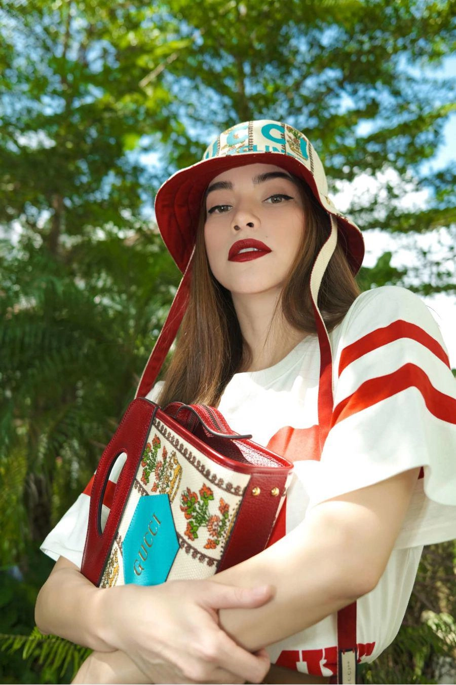 Ngắm nhan sắc hồ ngọc hà trong hoa cỏ may với cặp chân mày lá liễu hot 1 thời - 8