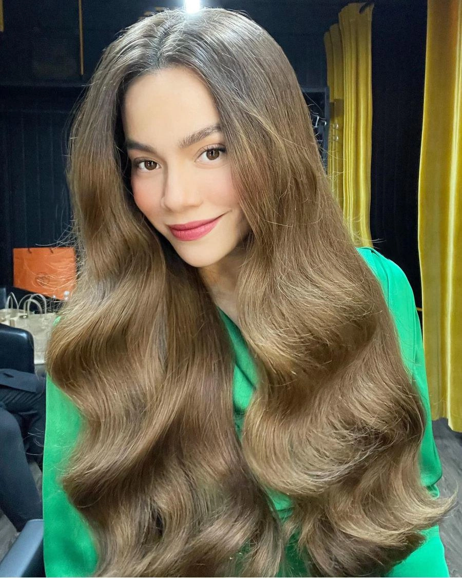 Ngắm nhan sắc hồ ngọc hà trong hoa cỏ may với cặp chân mày lá liễu hot 1 thời - 10