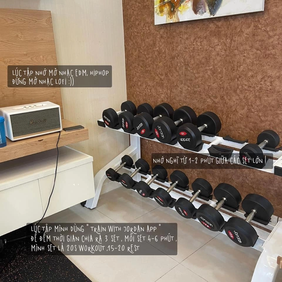 Ngán dịch beauty blogger tự mở phòng gym tại gia hơn trăm triệu độ body chuẩn múi sầu riêng - 5