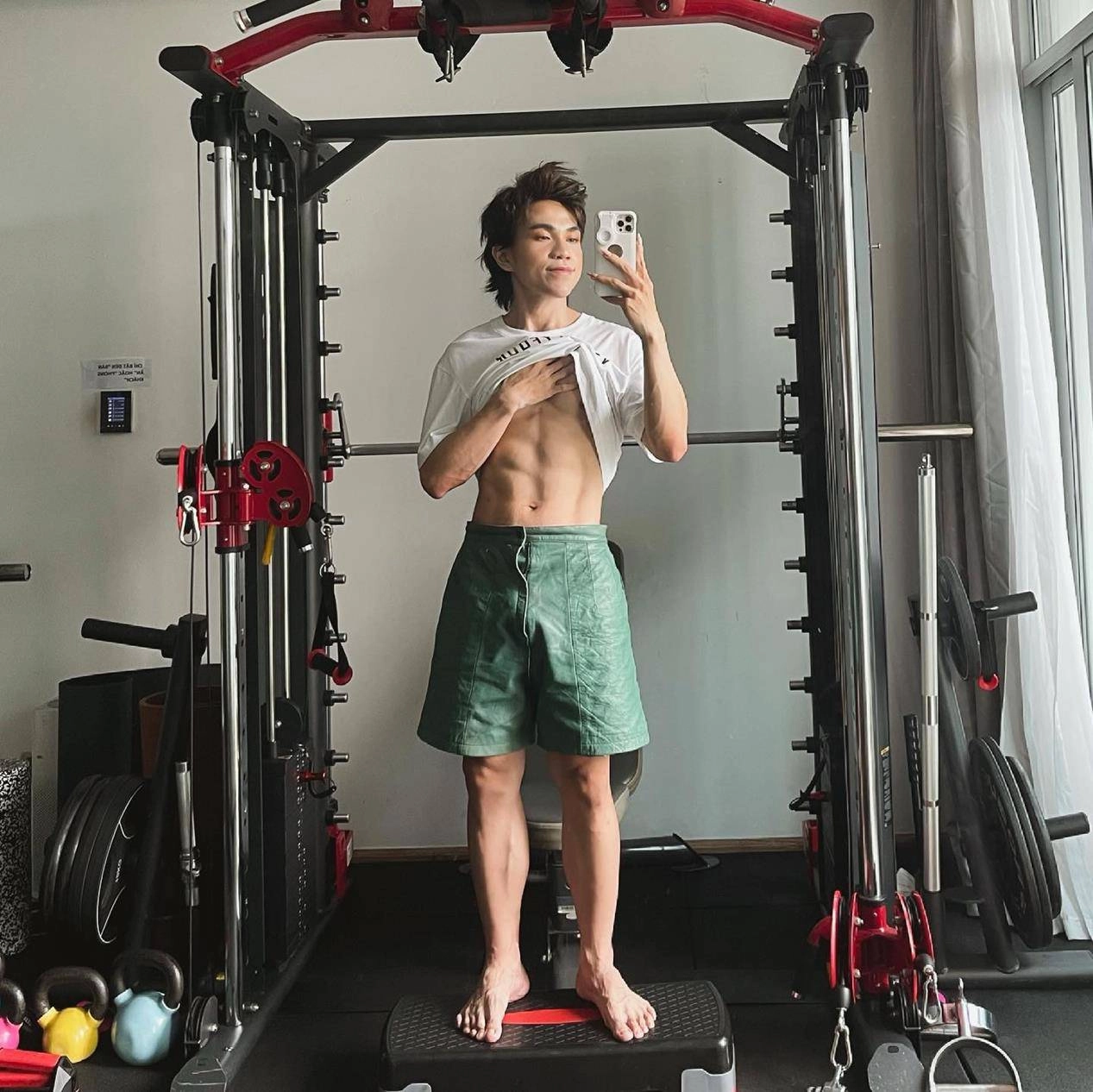 Ngán dịch beauty blogger tự mở phòng gym tại gia hơn trăm triệu độ body chuẩn múi sầu riêng - 6