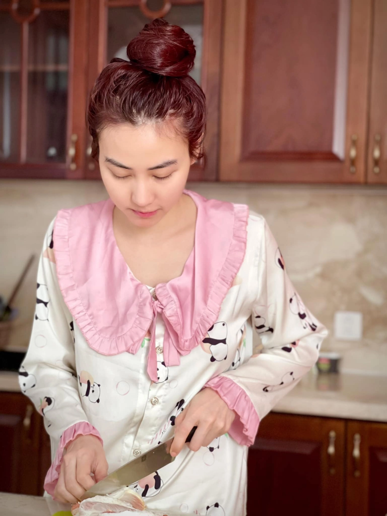 Ngân khánh gần đây không sơ vin nữa toàn diện váy maxi như các sao nữ vbiz giấu bầu - 10