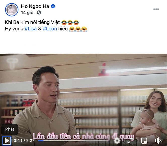 Nghe kim lý nói tiếng việt hiểu vì sao con trai leon 8 tháng tuổi đã nói giọng quảng bình - 1