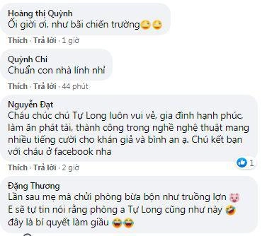 Nghệ sĩ tự long khoe ảnh 2 con gái nhìn căn nhà phía sau bề bộn mà choáng - 2