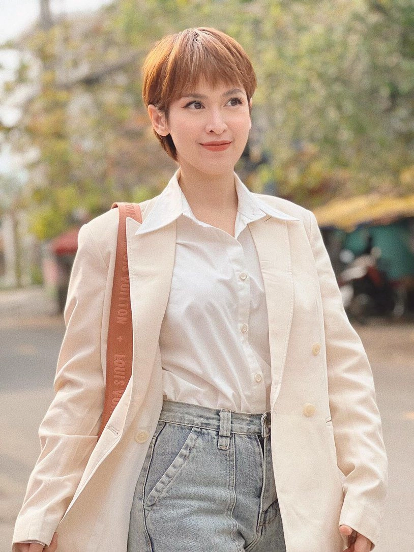 Ngọc lan chơi lớn thẳng tay xuống tóc ngắn cũn nhìn qua tú vi càng đẳng cấp - 9