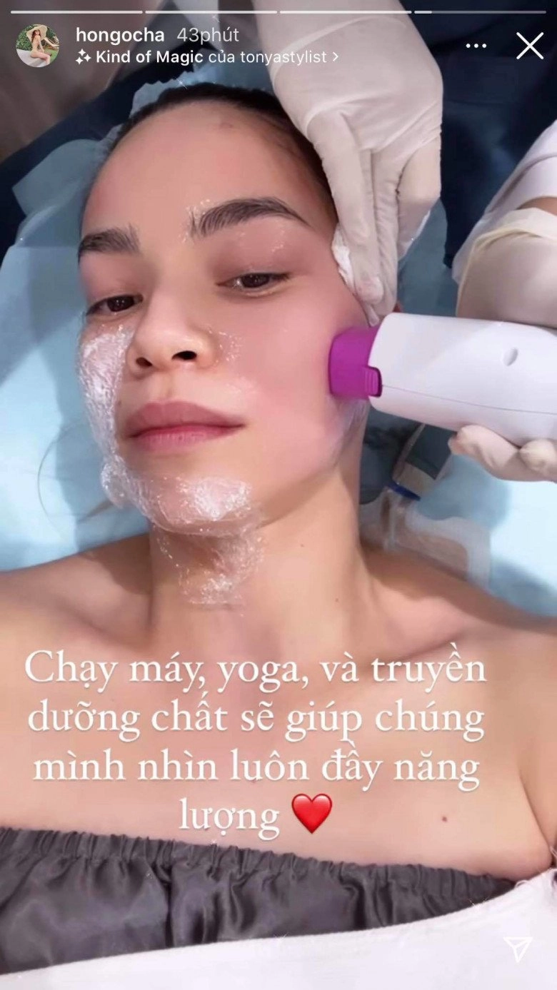 Ngọc trinh lăng xê bộ môn chống lão hóa như ma-cà-rồng gương mặt be bét máu nhưng tự tin đẹp - 10