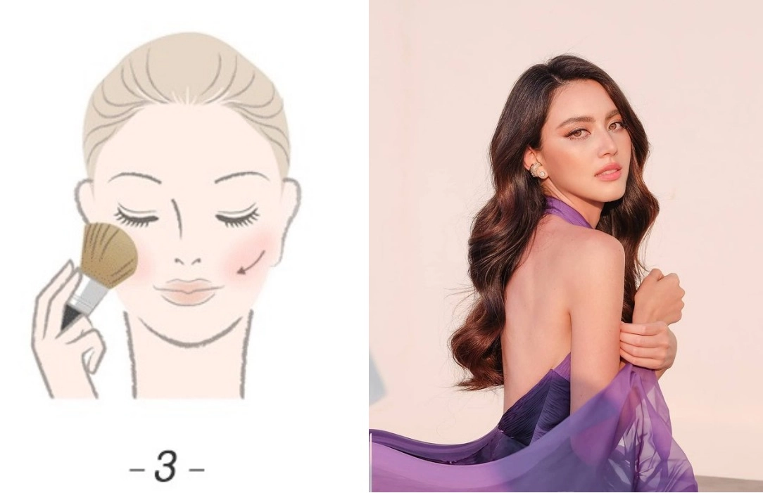 Người đẹp thái có cách đánh má hồng xinh ngất ngây không học theo tiếc hùi hụi - 8