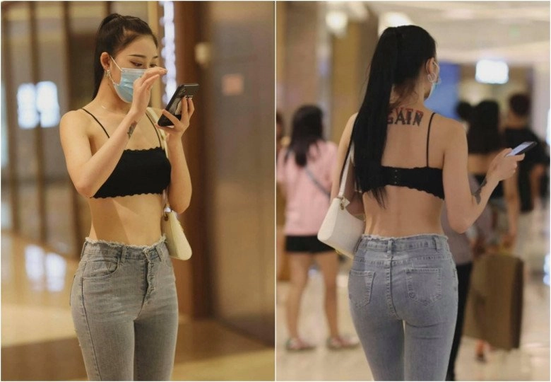 Nhầm lẫn giữa croptop và áo lót gái xinh hồn nhiên cưỡi xe máy ra phố làm bao người thở dài - 3