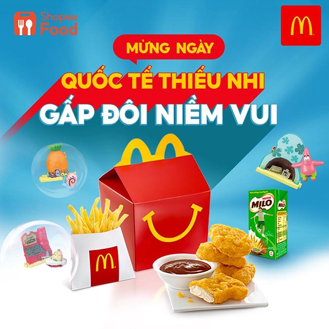 Nhân ngày quốc tế thiếu nhi shopeefood tung loạt ưu đãi hấp dẫn để bố mẹ chiều ý bé yêu - 2