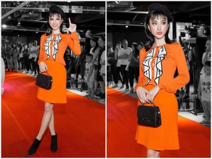 Nhan sắc angela phương trinh từng sở hữu môi tều phiên bản lỗi giờ đẹp thanh thoát - 6