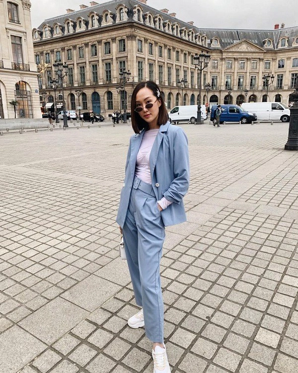 Nhìn hội gái hàn diện quần âu màu be đẹp mê nàng công sở sẽ muốn sắm ngay vài chiếc - 10