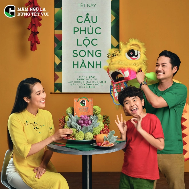 Những câu chúc hay lạ ý nghĩa qua mâm ngũ quả sáng tạo - 2