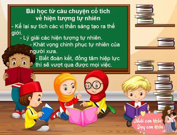 Những câu truyện cổ tích về hiện tượng tự nhiên cho trẻ mẫu giáo - 11