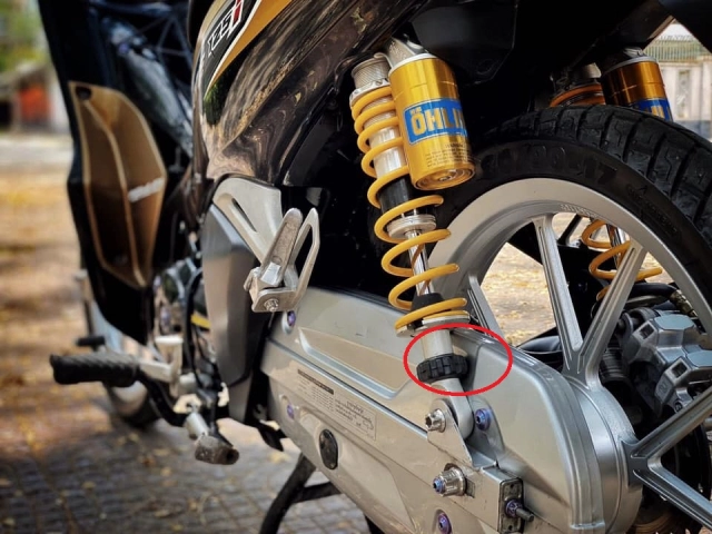 Những điểm cần lưu ý khi độ phuộc ohlins 647 cho future 125 - 3