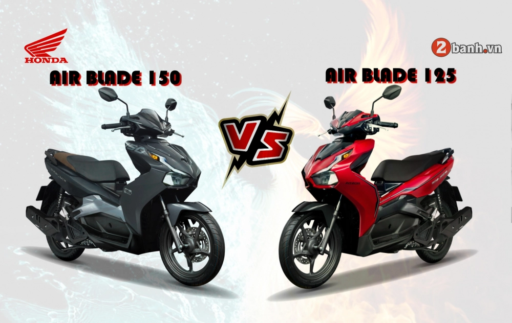 Những khác biệt air blade 150 abs - 1