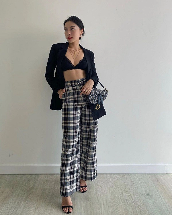 Những kiểu quần cứ phối với áo blazer là siêu sang chảnh nàng nhất định không thể bỏ qua - 14